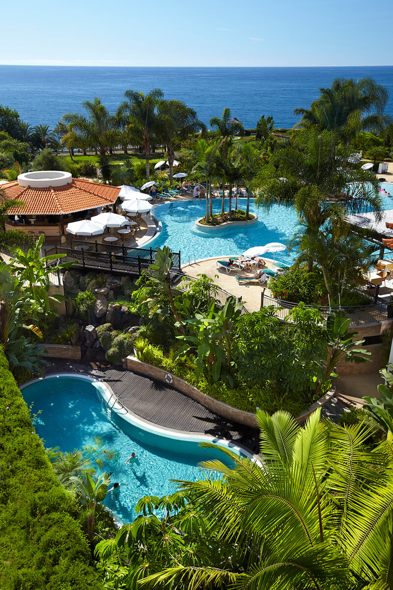 Resort VILA PORTO MARE - Visão Geral das Piscinas